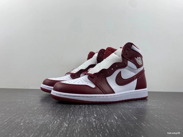 Rep TBkick High DZ5485-160 OG Air Jordan 1 Red Team 0822